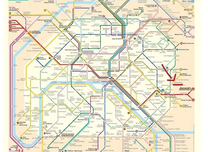 712 A Deux Pas Du Metro Et De Paris 20eme Apartment *
